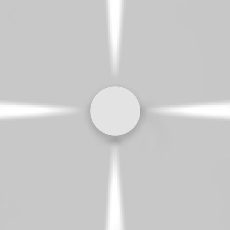 Effetto Tondo 4 fasci stretti Parete Outdoor