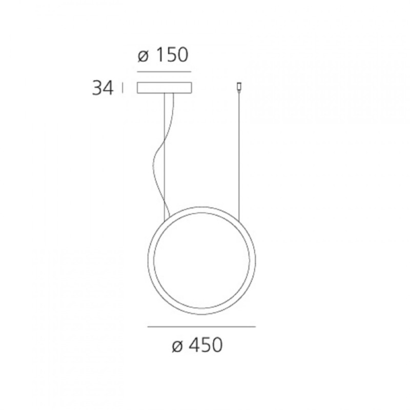 "O" 45 Sospensione Outdoor