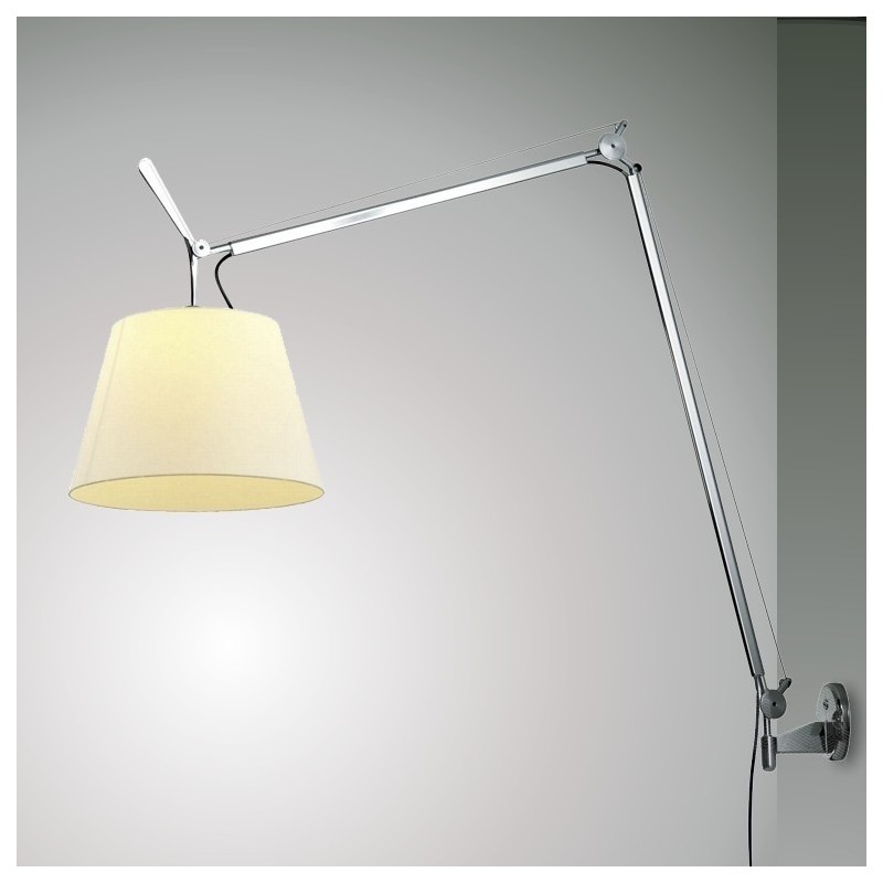 Tolomeo  Mega Parete ON-OFF: Alluminio