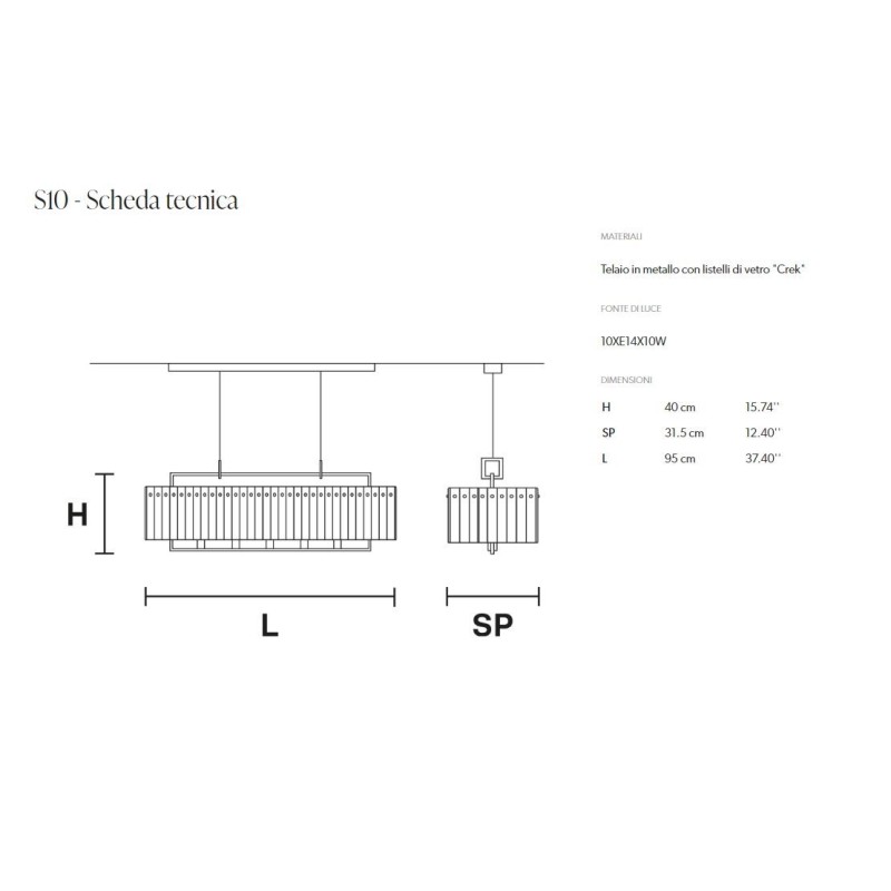 Crek S10 Sospensione