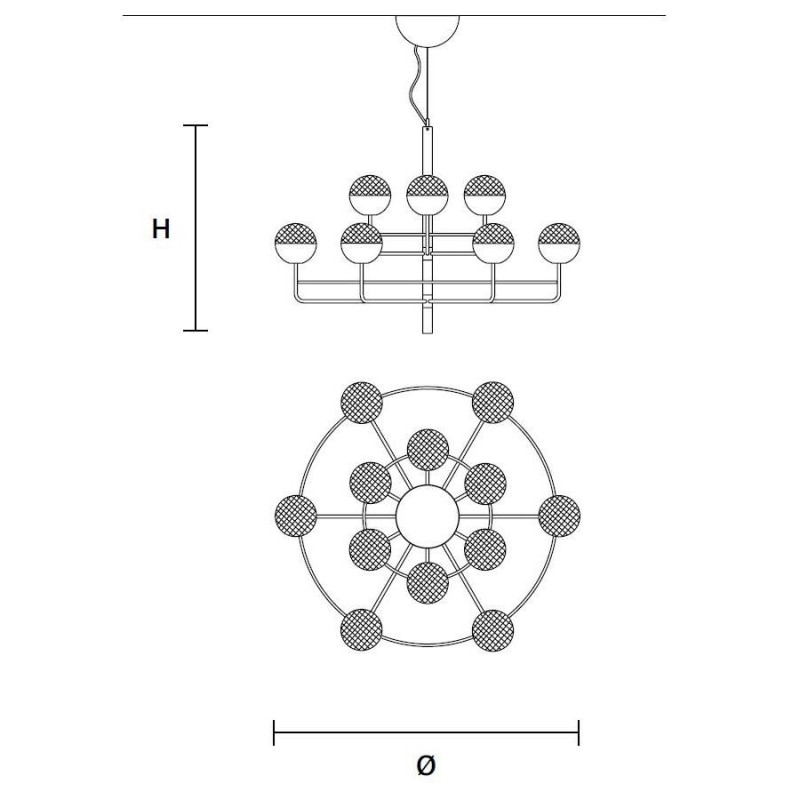 Iglù S12+1 Sospensione