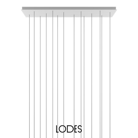 Rosone Cluster 14 Lights Rectangular