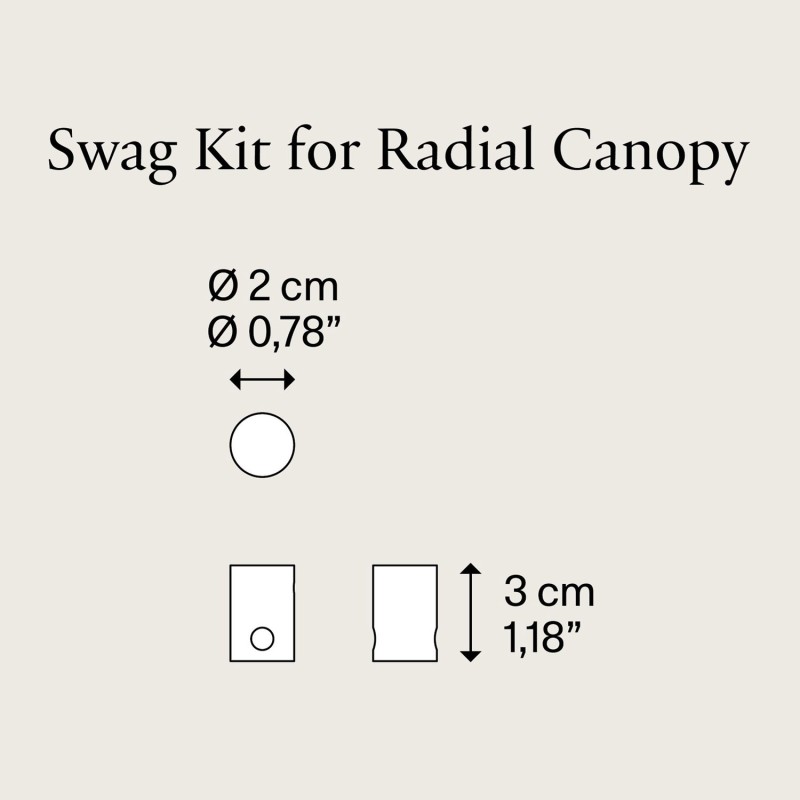 Swag Kit for Radial Canopy