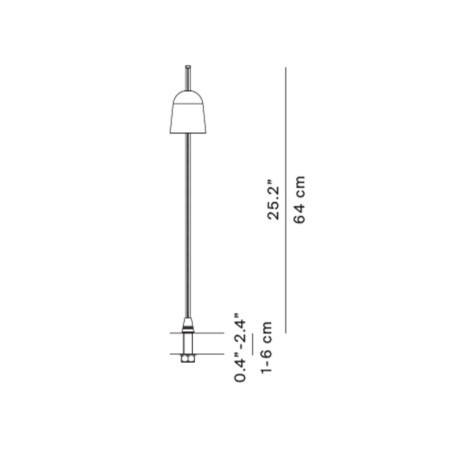 Ascent D78 Perno Tavolo