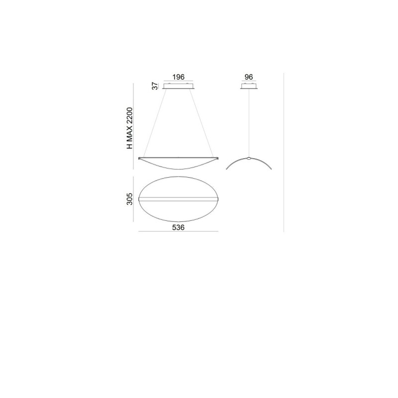 Diphy L54 DALI Push Sospensione