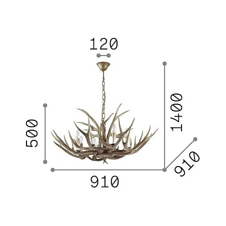 Chalet SP8 Sospensione