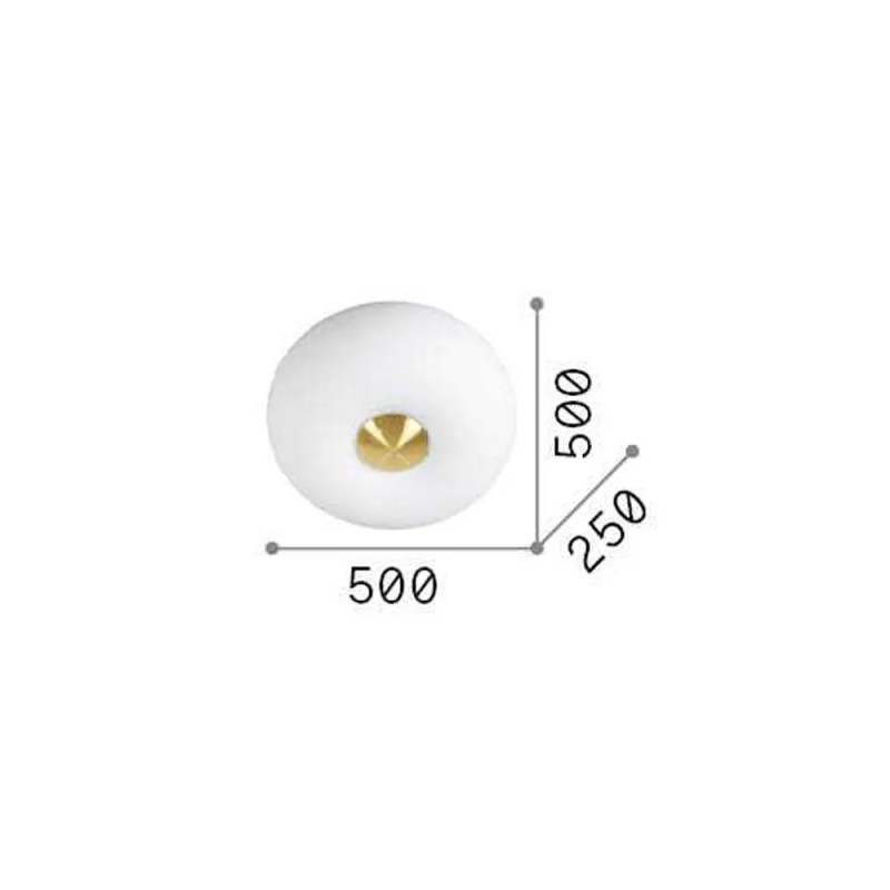 Arizona PL5 Soffitto - Ideal-Lux