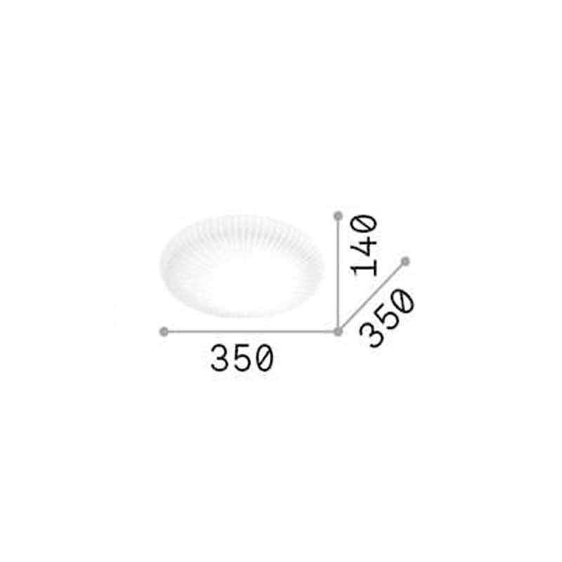 Atrium PL D45 Soffitto - Ideal-Lux