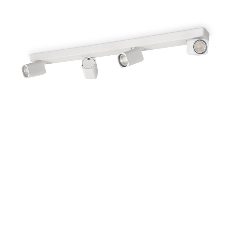 Rudy PL4 Square Soffitto - Ideal-Lux