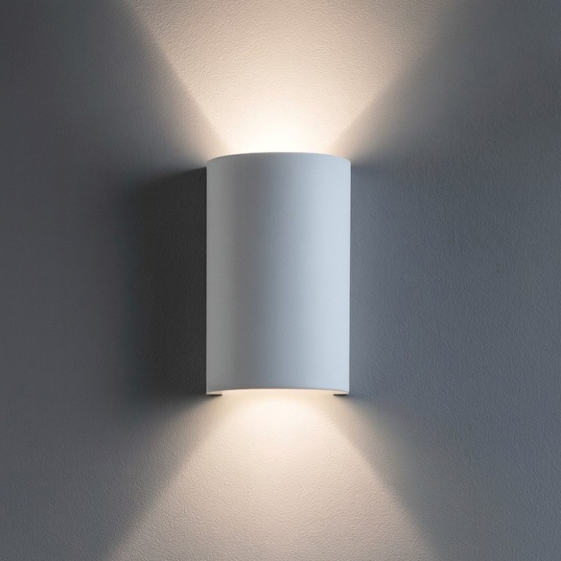 Flash Gesso AP1 Round Parete - Ideal-Lux