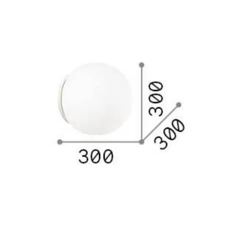 Mapa AP1 D30 Parete - Ideal-Lux