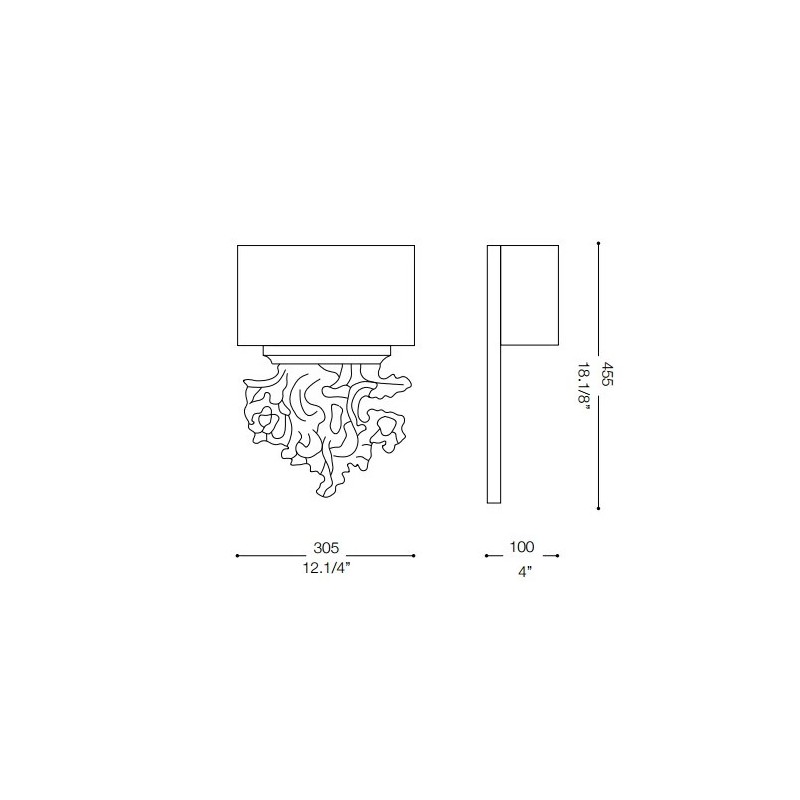 Peter AP2 Parete- Ideal-Lux