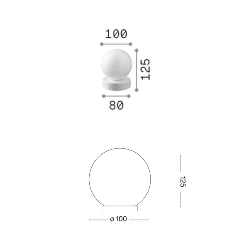 Carta TL1 D10 Tavolo - Ideal-Lux