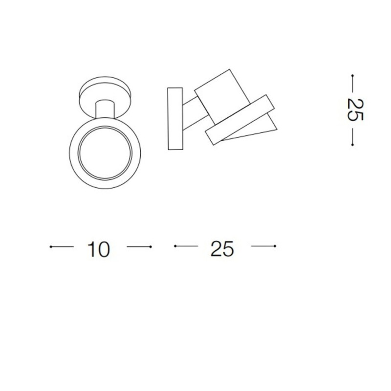 Terra AP1 Small Parete - Ideal-Lux