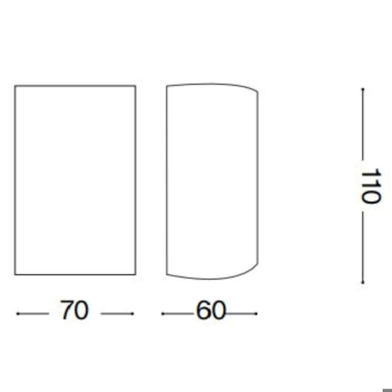 Apollo AP Parete - Ideal-Lux