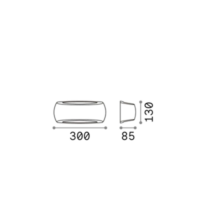 Felix-1 AP1 Parete - Ideal-Lux