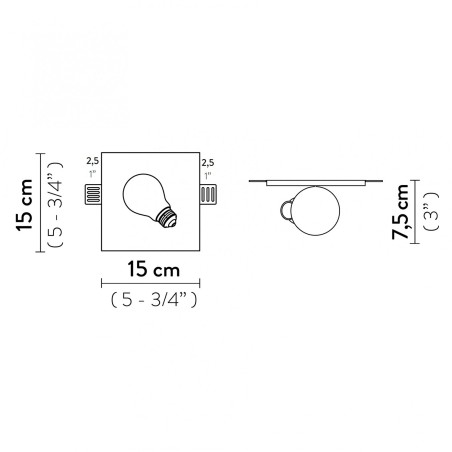 Idea Recessed Wall - Slamp
