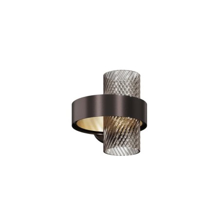 Armonia AP 25 Struttura Nero/Oro Satinato Parete - Vistosi