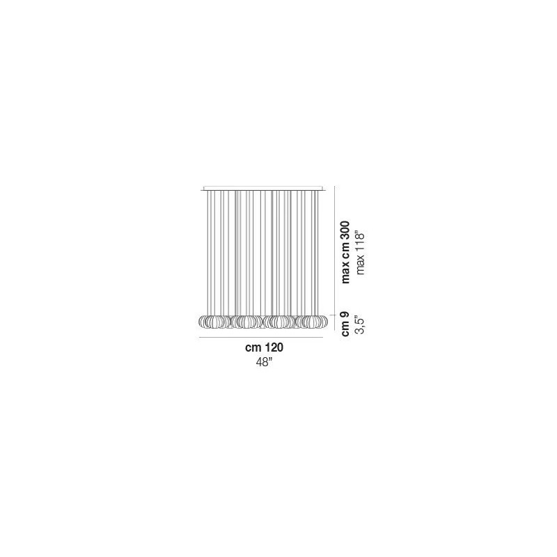 Diamante SP 36 Sospensione - Vistosi