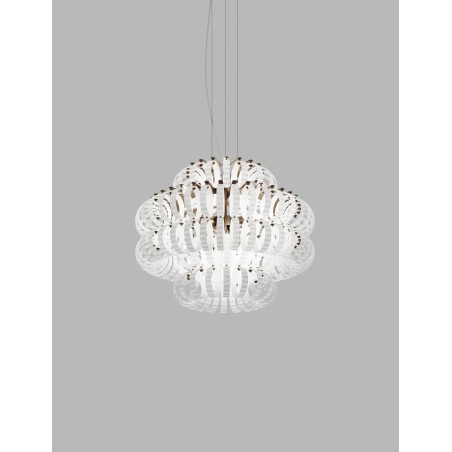 Ecos SP 60C Struttura Bronzo Satinato Sospensione - Vistosi