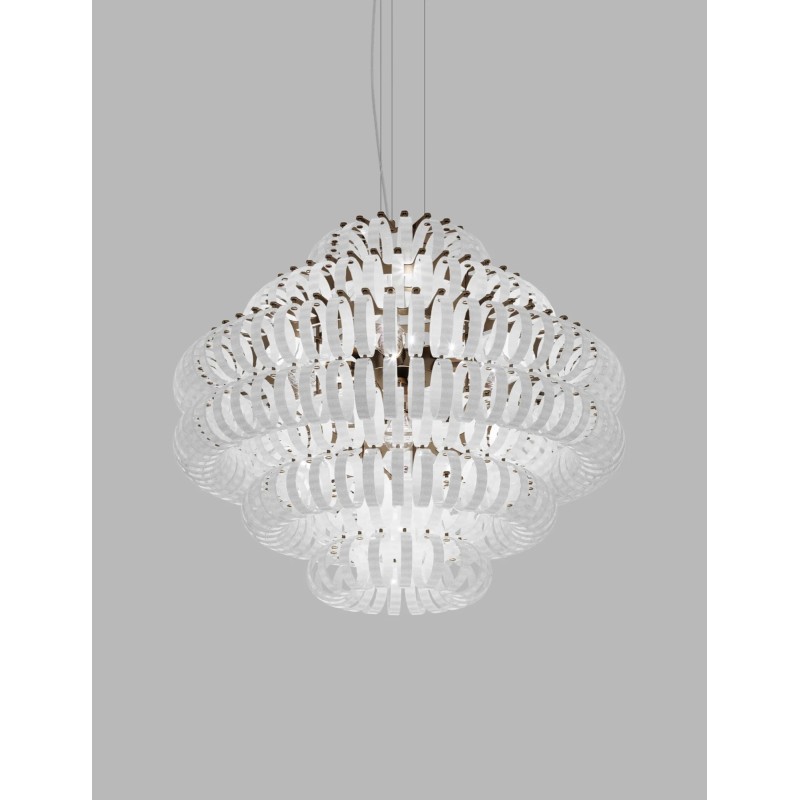 Ecos SP 90 Struttura Bronzo Satinato Sospensione - Vistosi