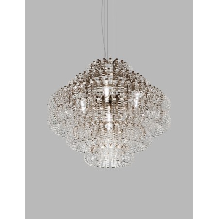 Ecos SP 90 Struttura Bronzo Satinato Sospensione - Vistosi