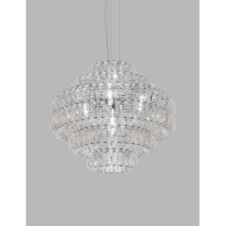 Ecos SP 90 Struttura Cromo Lucido Sospensione - Vistosi