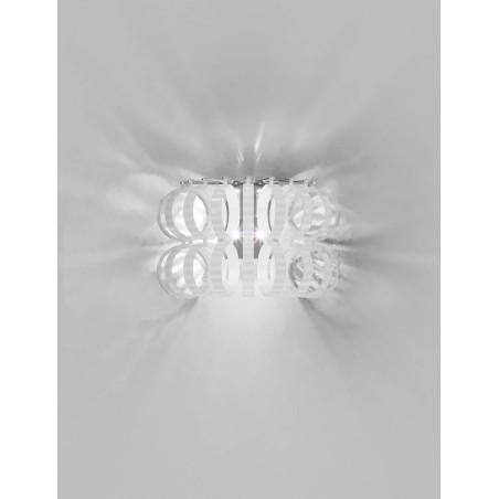 Ecos AP 35 Struttura Cromo Lucido Parete - Vistosi