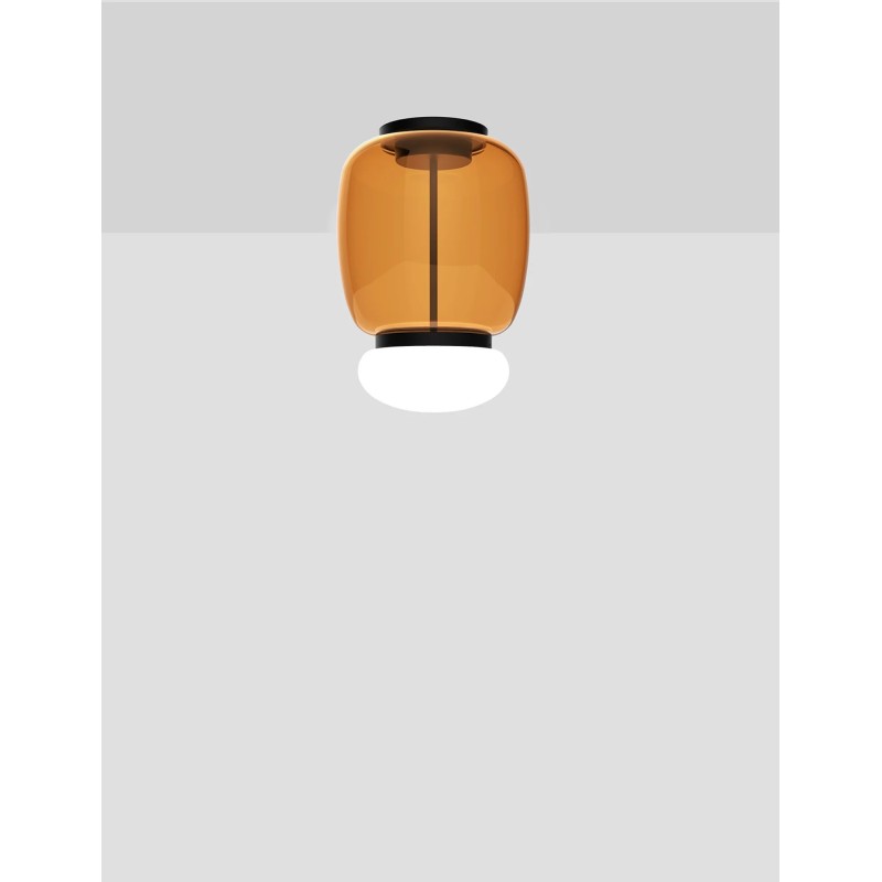 Faro PL S Struttura Nero Opaco Soffitto - Vistosi