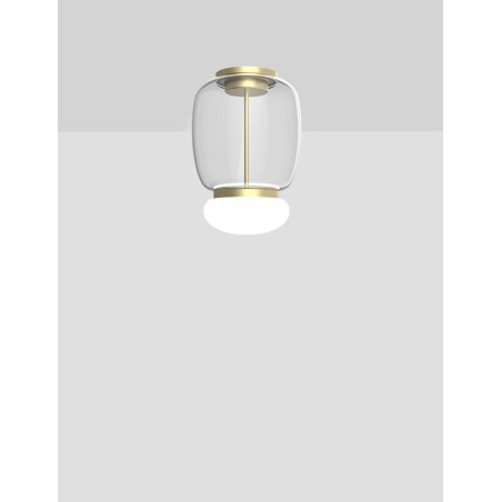 Faro PL S Struttura Ottone Verniciato Soffitto - Vistosi