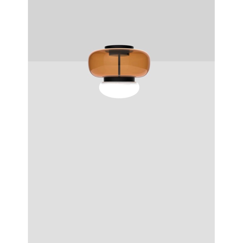 Faro PL P Struttura Nero Opaco Soffitto - Vistosi