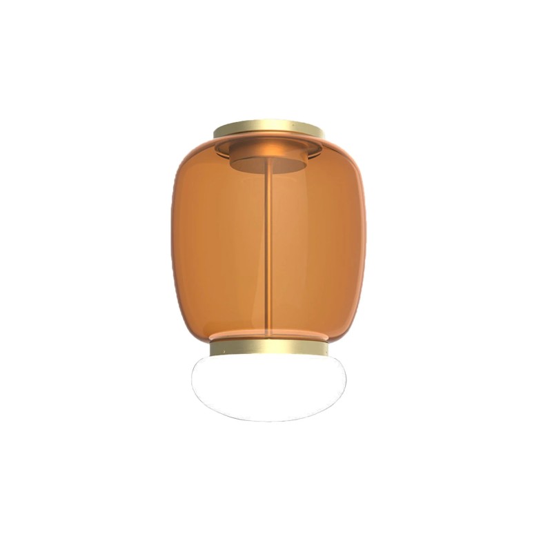 Faro PL G Struttura Ottone Verniciato Soffitto - Vistosi