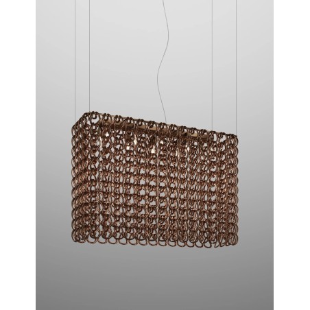 Giogali SP RE1 Struttura Bronzo Opaco Sospensione - Vistosi