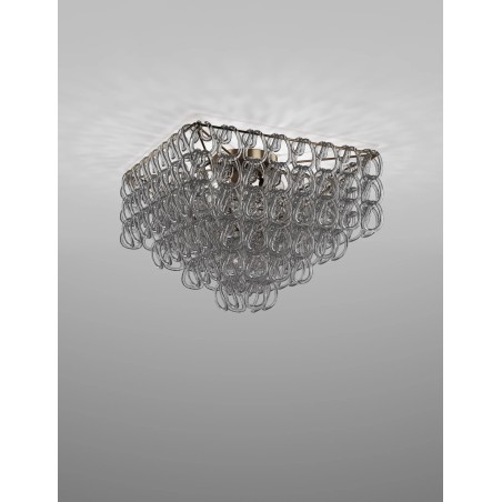 Giogali PL 65Q Struttura Bronzo Opaco Soffitto - Vistosi