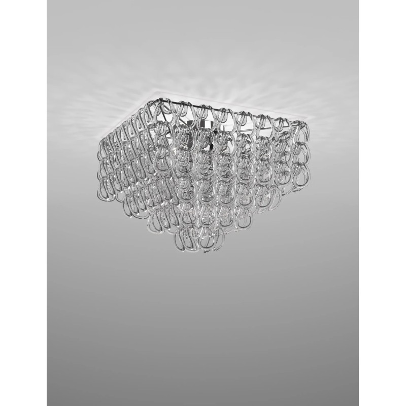 Giogali PL 65Q Struttura Cromo Lucido Soffitto - Vistosi