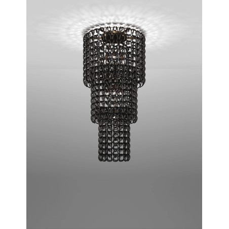 Giogali CA3 Struttura Bronzo Opaco Soffitto - Vistosi