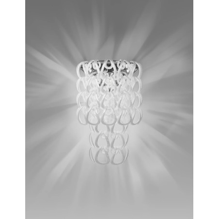 Giogali AP Struttura Cromo Lucido Parete - Vistosi