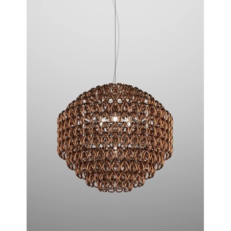 Minigiogali SP 85 Struttura Bronzo Opaco Sospensione - Vistosi