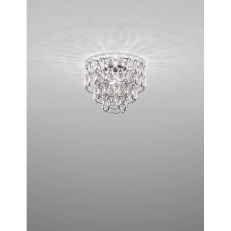 Minigiogali PL 40 Struttura Cromo Lucido Soffitto - Vistosi