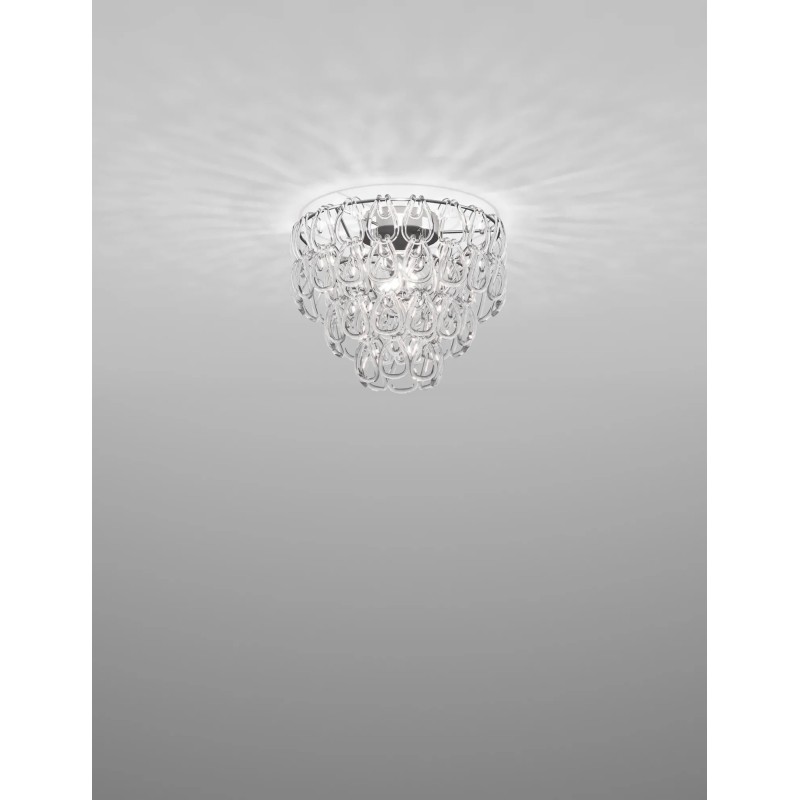 Minigiogali PL 40 Struttura Cromo Lucido Soffitto - Vistosi