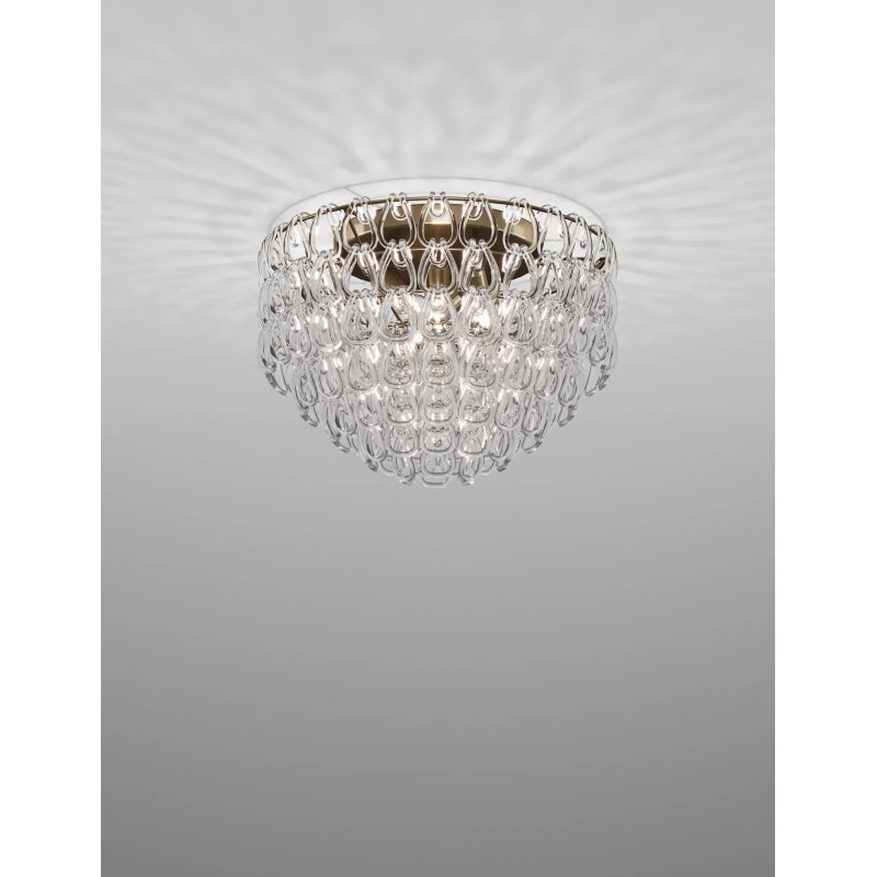 Minigiogali PL 60 Struttura Bronzo Opaco Soffitto - Vistosi