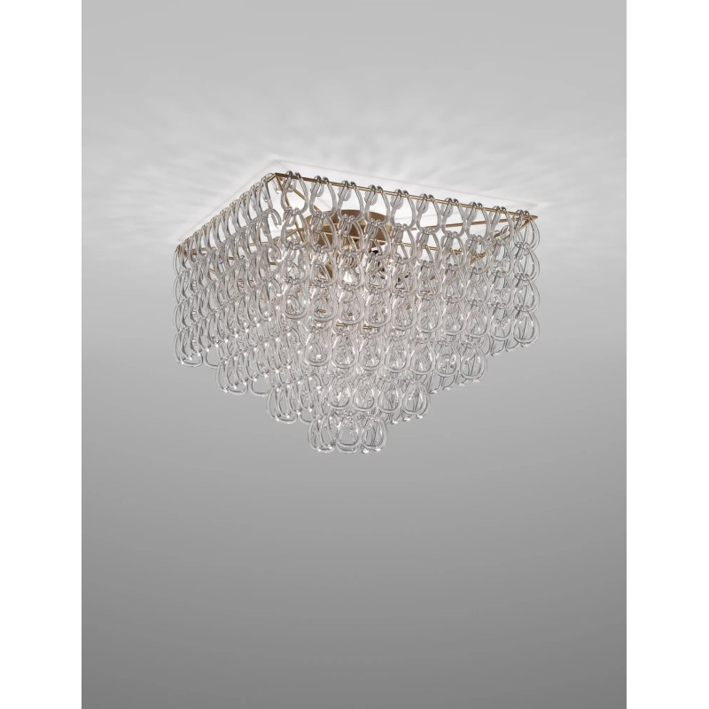 Minigiogali PL 65Q Struttura Bronzo Opaco Soffitto - Vistosi