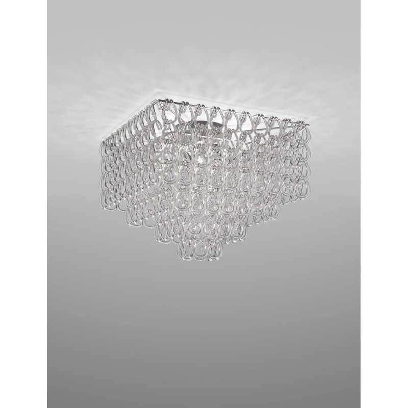 Minigiogali PL 65Q Struttura Cromo Lucido Soffitto - Vistosi