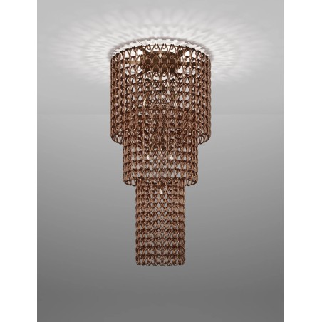 Minigiogali PL CA3 Struttura Bronzo Opaco Soffitto - Vistosi