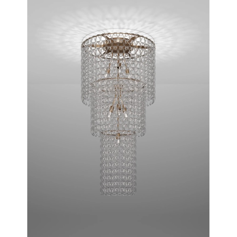 Minigiogali PL CA3 Struttura Bronzo Opaco Soffitto - Vistosi