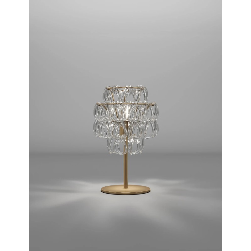 Minigiogali LT Struttura Bronzo Opaco Tavolo - Vistosi