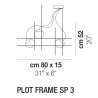 Plot Frame SP3 Sospensione - Vistosi