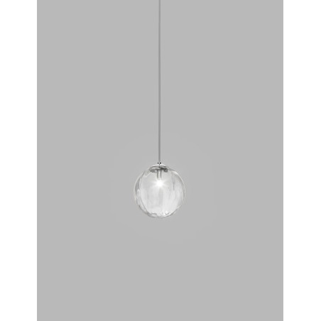 Puppet SP 22 LED Struttura Cromo Lucido Sospensione - Vistosi