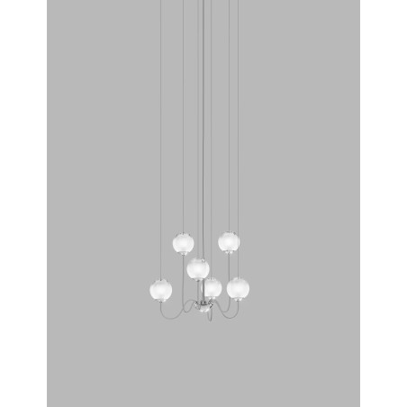 Puppet SP 6 P Struttura Cromo Lucido Sospensione - Vistosi