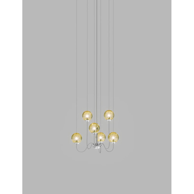 Puppet SP 6 P Struttura Cromo Lucido Sospensione - Vistosi